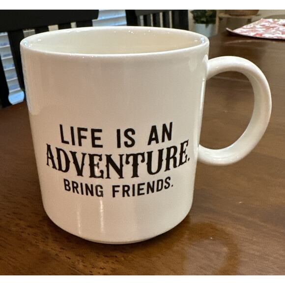 Hallmark Disney Coffee Mug Friendship “Life Is An Adventure Bring Friends” 18oz - Picture 2 of 4